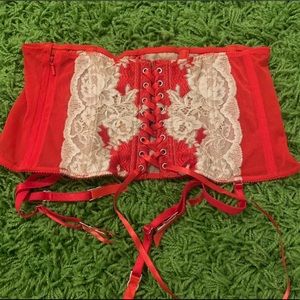 victorias secret vintage corset belt